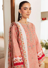 Nissa By Rajbari Floral Symphony Premium Embroidered Marina 3 Piece Unstitched Suit RB25NFS D-PM-12